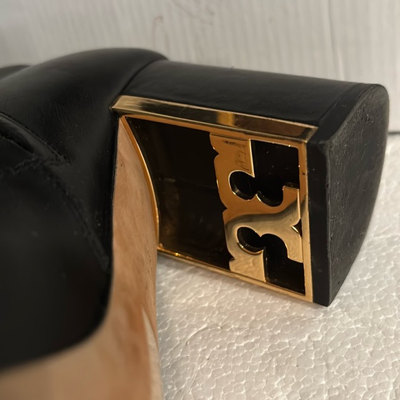 Tory Burch Woman’s Gigi Black Leather Boots - Picture 12 of 15